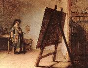 REMBRANDT Harmenszoon van Rijn The Artist in his Studio Germany oil painting reproduction
